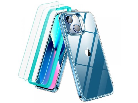 Etui ESR Classic Hybrid do iPhone 13 Mini + 2x Szkło ESR Screen Shield