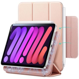 Etui ESR Rebound Magnetic do Apple iPad Mini 6 2021 Rose Gold