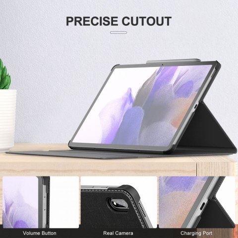 Etui Infiland Classic Stand do Samsung Galaxy Tab S7 FE 5G 12.4 T730 / T736B Black