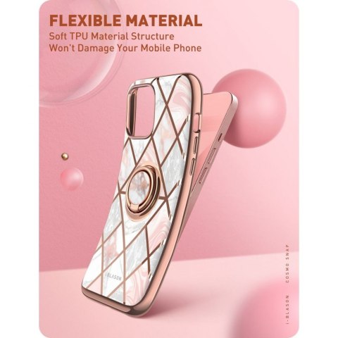 Etui Supcase Cosmo Snap do Apple iPhone 13 Marble Pink