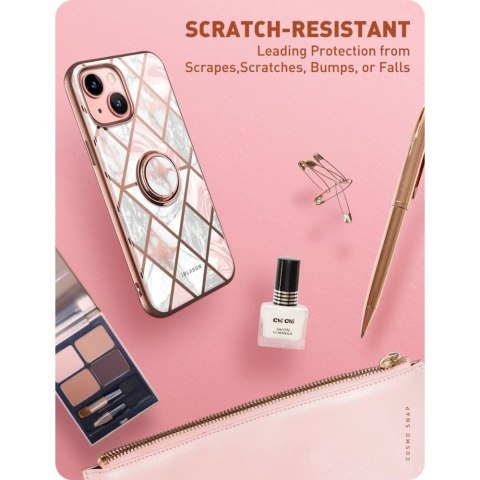 Etui Supcase Cosmo Snap do Apple iPhone 13 Marble Pink
