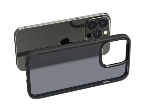 Etui obudowa case Spigen Ultra Hybrid do Apple iPhone 13 Pro Matte Frost Black