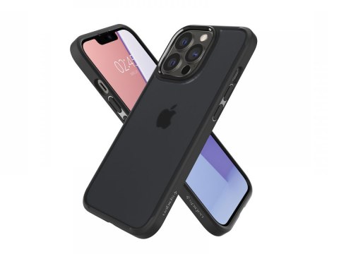 Etui obudowa case Spigen Ultra Hybrid do Apple iPhone 13 Pro Matte Frost Black