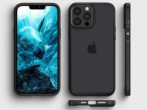 Etui obudowa case Spigen Ultra Hybrid do Apple iPhone 13 Pro Matte Frost Black
