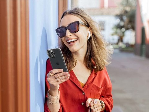 Etui obudowa case Spigen Ultra Hybrid do Apple iPhone 13 Pro Matte Frost Black