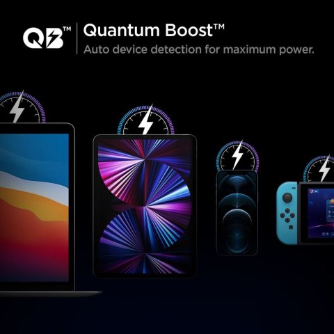 Ładowarka sieciowa 2x USB-C Spigen PE2007EU PD 60W QC3.0 Biała