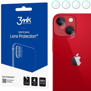 Szkło x4 na kamerę obiektyw 3mk Lens Protection do Apple iPhone 13 Mini