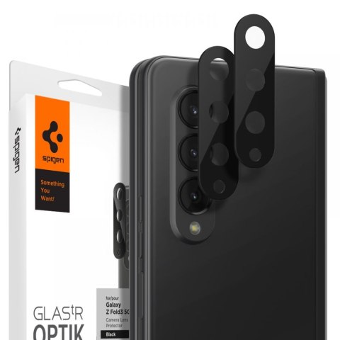 Szkło Spigen Optik.TR Camera Lens do Samsung Galaxy Z Fold 3 5G Black