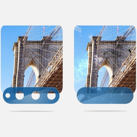 Szkło Spigen Optik.TR Camera Lens do Samsung Galaxy Z Fold 3 5G Black