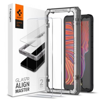 Szkło hartowane x2 Spigen Alm Glas.tR Slim do Samsung Galaxy Xcover 5