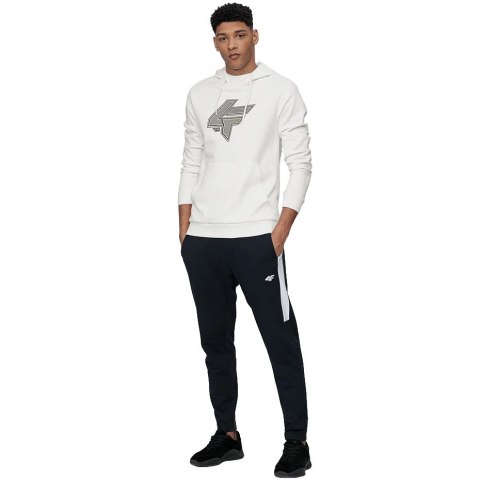 Bluza męska 4F złamana biel H4L21 BLM010 11S Bluza męska 4F złamana biel H4L21 BLM010 11S
