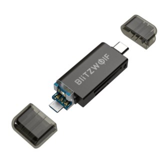 Czytnik kart SD USB-C / USB-A Blitzwolf BW-CR1