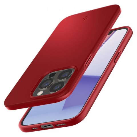 Etui obudowa case Spigen Thin Fit do Apple iPhone 13 Pro Red