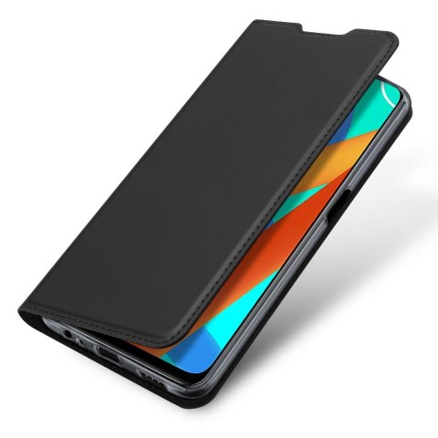 Etui ochronne z klapką Dux Ducis Skin Pro skórzane do Realme 8 5G / V13 5G Czarne