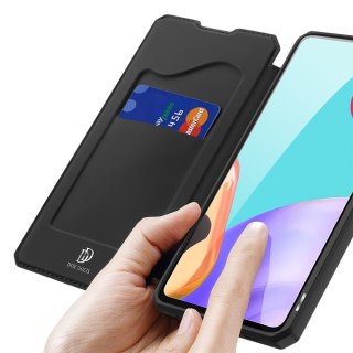 Etui ochronne z klapką Dux Ducis Skin X skórzane do Galaxy A52/ A52s 4G/5G Czarne