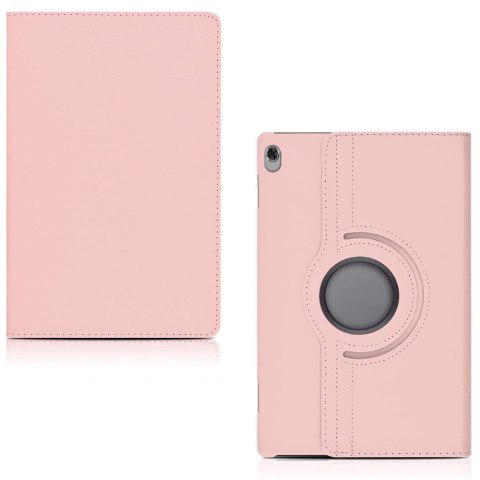 Etui z klapką do Lenovo Tab M10 TB-X605 obrotowe 360 Alogy Różowy