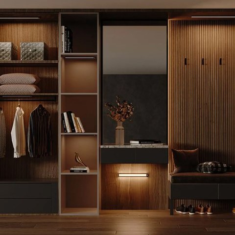 Lampka do szafy z czujnikiem ruchu Yeelight Closet Light 40cm (Srebrny)