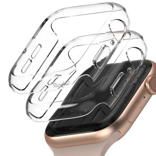 Nakładka x2 Ringke Slim do Apple Watch 4/5/6/SE 40mm Clear