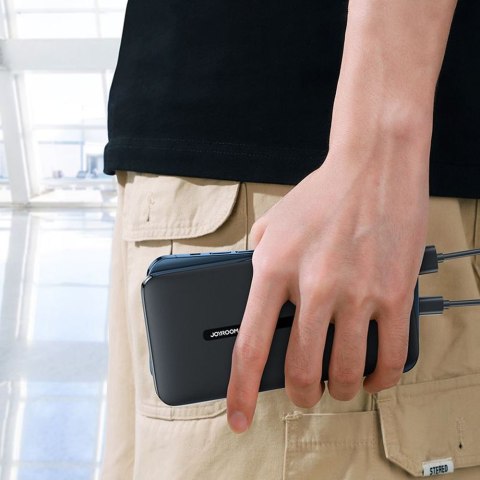 Powerbank bateria Joyroom JR-T012 2x USB + microUSB + USB-C 10000mAh Black