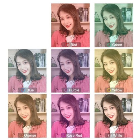 Puluz Statyw 1.1 m z oświetleniem RGBW LED 26cm vlog / stream / smartfon PKT3044