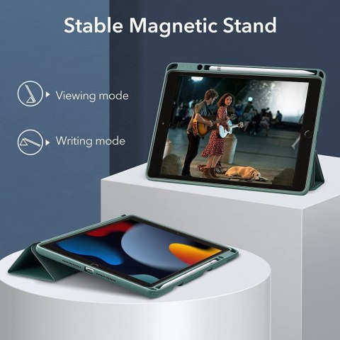 Etui ESR Rebound Hybrid do Apple iPad 10.2 2019 / 2020 / 2021 Green