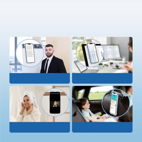 Etui Joyroom Defender Series pokrowiec z haczykami podstawką do Apple iPhone 13