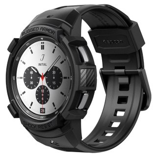 Etui Spigen Rugged Armor Pro do Samsung Galaxy Watch 4 Classic 42mm Matte Black