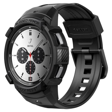 Etui Spigen Rugged Armor Pro do Samsung Galaxy Watch 4 Classic 42mm Matte Black