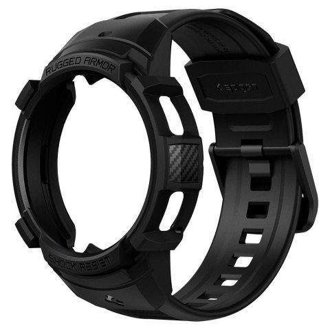 Etui Spigen Rugged Armor Pro do Samsung Galaxy Watch 4 Classic 42mm Matte Black