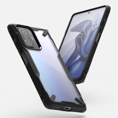Etui obudowa Ringke Fusion X do Xiaomi 11T 5G/ 11T Pro 5G Black