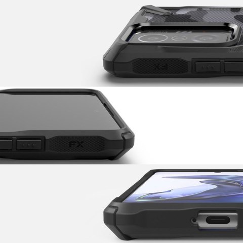 Etui obudowa Ringke Fusion X do Xiaomi 11T 5G/ 11T Pro 5G Camo Black