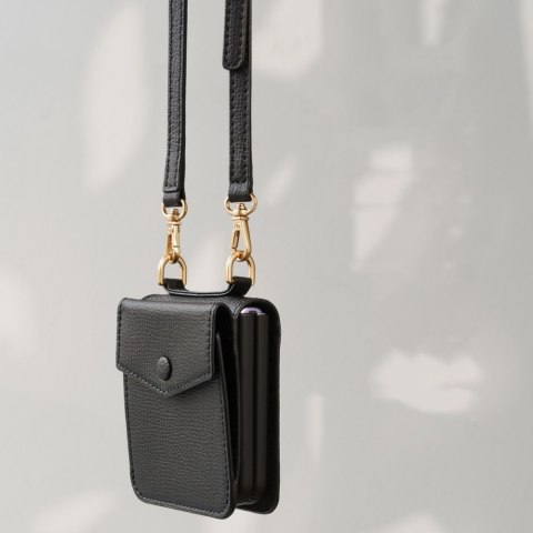 Etui obudowa Ringke Signature z paskiem do Samsung Galaxy Z Flip 3 5G Black