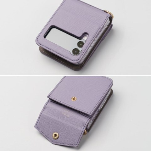 Etui obudowa Ringke Signature z paskiem do Samsung Galaxy Z Flip 3 5G Light Purple