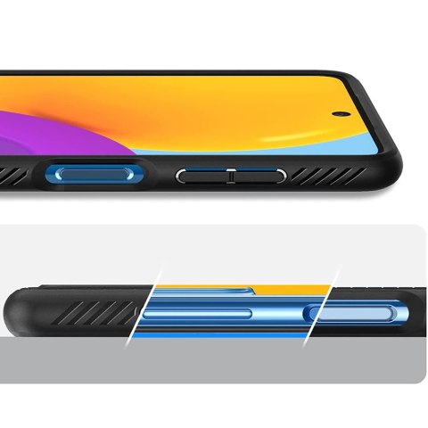 Etui obudowa Spigen Liquid Air do Samsung Galaxy M52 5G Black