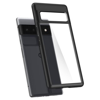 Etui obudowa case Spigen Ultra Hybrid do Google Pixel 6 Pro Matte Black