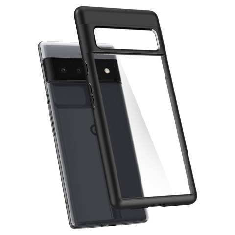 Etui obudowa case Spigen Ultra Hybrid do Google Pixel 6 Pro Matte Black