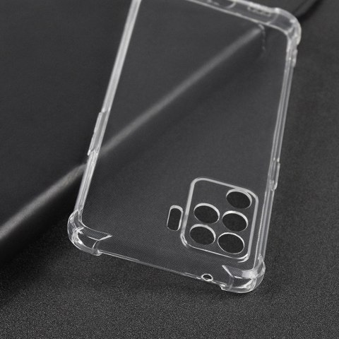 Etui pancerne ShockProof Alogy do Oppo Reno 5 Lite/ A94 4G/ F19 Pro Przezroczyste