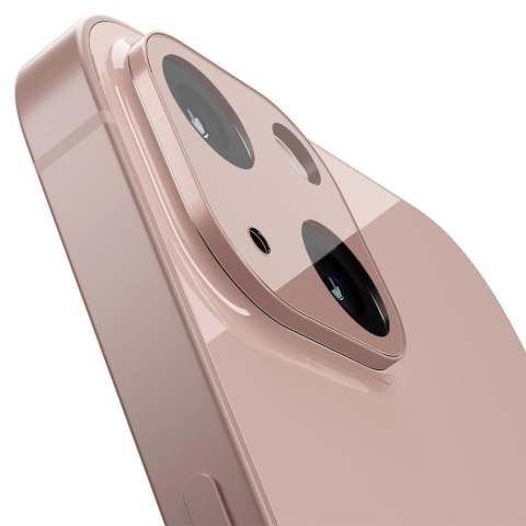 2x Oslona aparatu Spigen Optik.TR Camera Protector do Apple iPhone 13 Mini/ 13 Pink