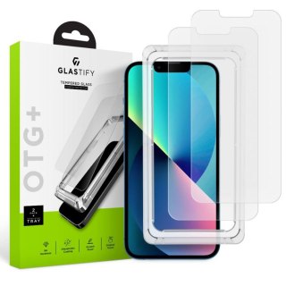 2x Szkło hartowane Glastify OTG+ do Apple iPhone 13 Mini