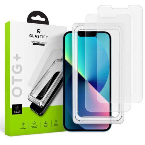2x Szkło hartowane Glastify OTG+ do Apple iPhone 13 Mini
