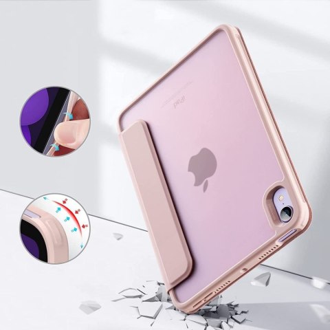 Etui ESR Rebound Hybrid do Apple iPad Mini 6 2021 Frosted Pink