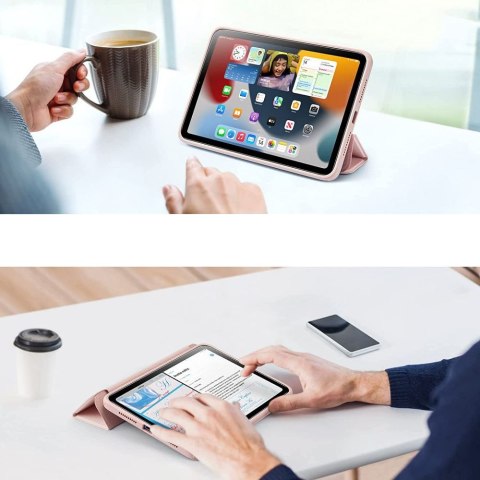 Etui ESR Rebound Hybrid do Apple iPad Mini 6 2021 Frosted Pink