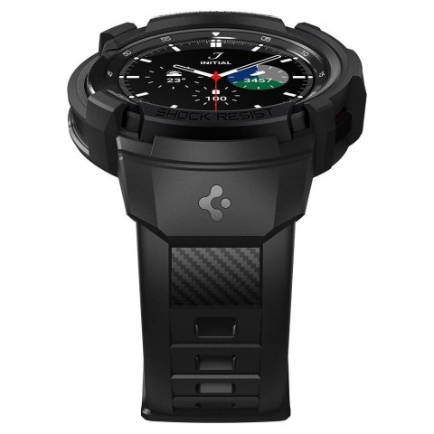 Etui Spigen Rugged Armor Pro do Samsung Galaxy Watch 4 Classic 46mm Matte Black