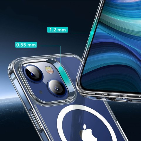 Etui na telefon do Apple iPhone 13 ESR Classic Hybrid do MagSafe Clear