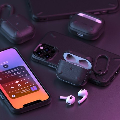 Etui ochronne obudowa Ringke Onyx do Apple AirPods 3 Black