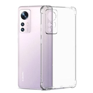 Silikonowe etui pancerne ShockProof Alogy do Xiaomi 12 5G Przezroczyste