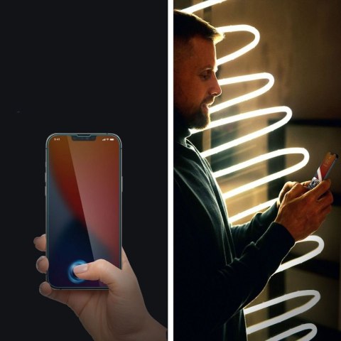 Szkło hartowane Spigen Glas.TR Slim Privacy do Apple iPhone 13 Mini