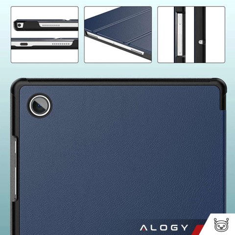 Etui Alogy Book Cover do Samsung Galaxy Tab A8 2021 SM-X200/SM-X205 Granatowy