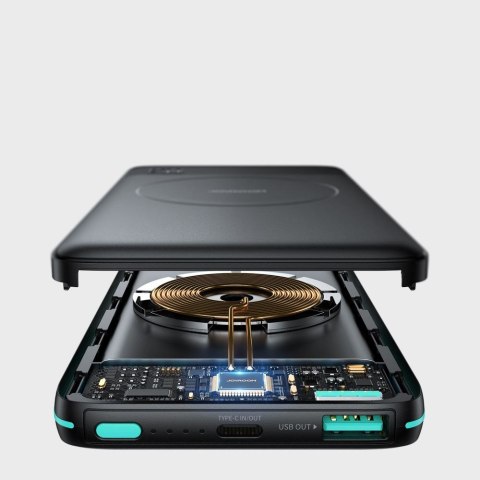 Powerbank do MagSafe Joyroom JR-W040 Magnetic do iPhone 12/ 13 10000mAh Black