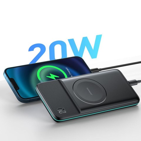 Powerbank do MagSafe Joyroom JR-W040 Magnetic do iPhone 12/ 13 10000mAh Black